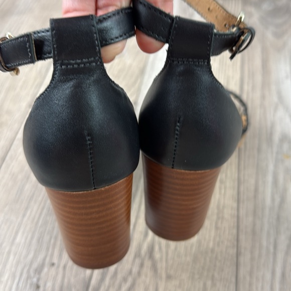 Perfect Jack Rogers Lauren Ankle Strap black Sandals - Picture 4 of 6